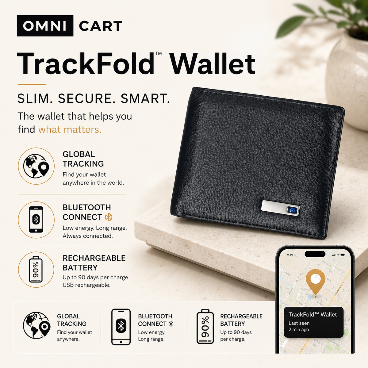 TrackFold™ Wallet