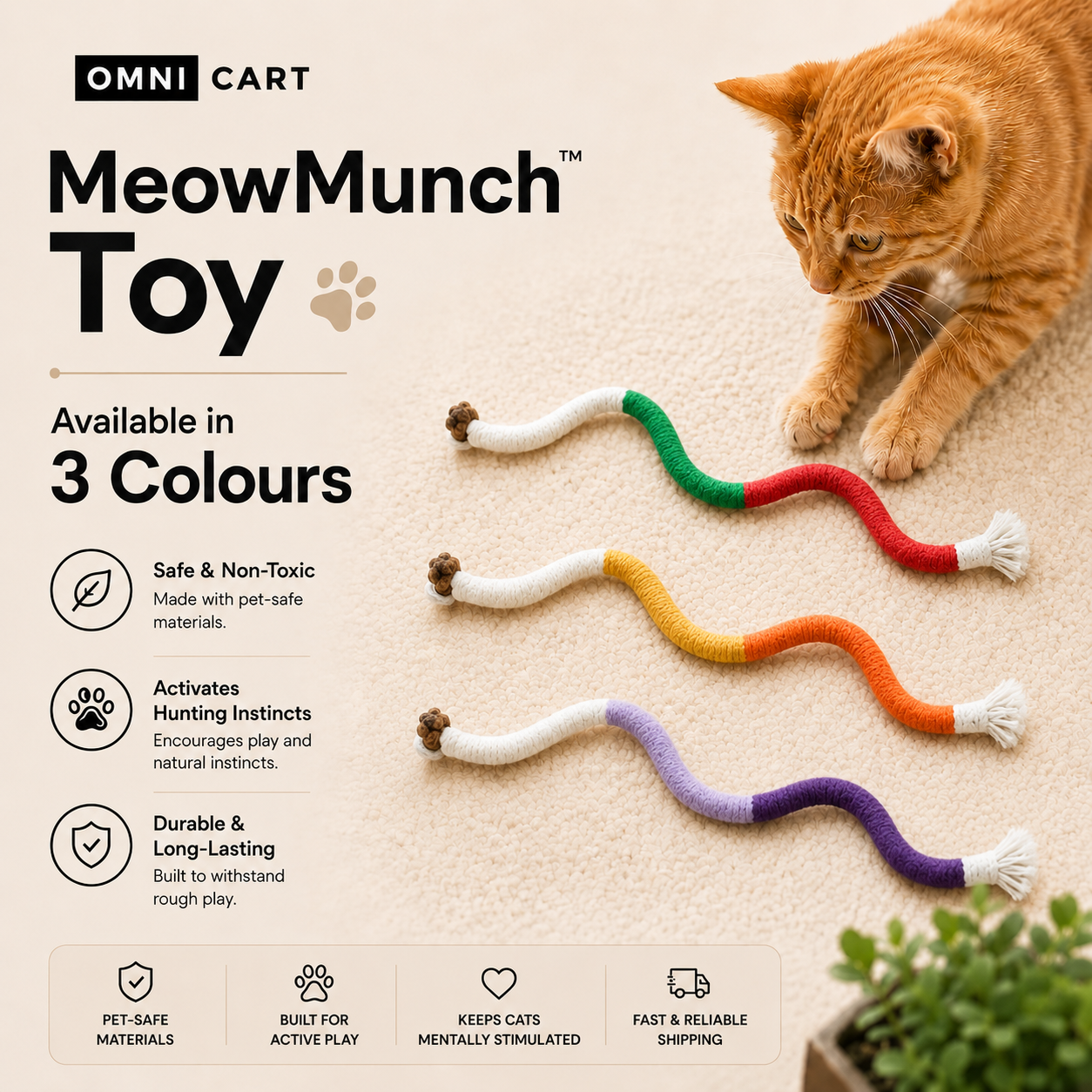 MeowMunch™ Toy