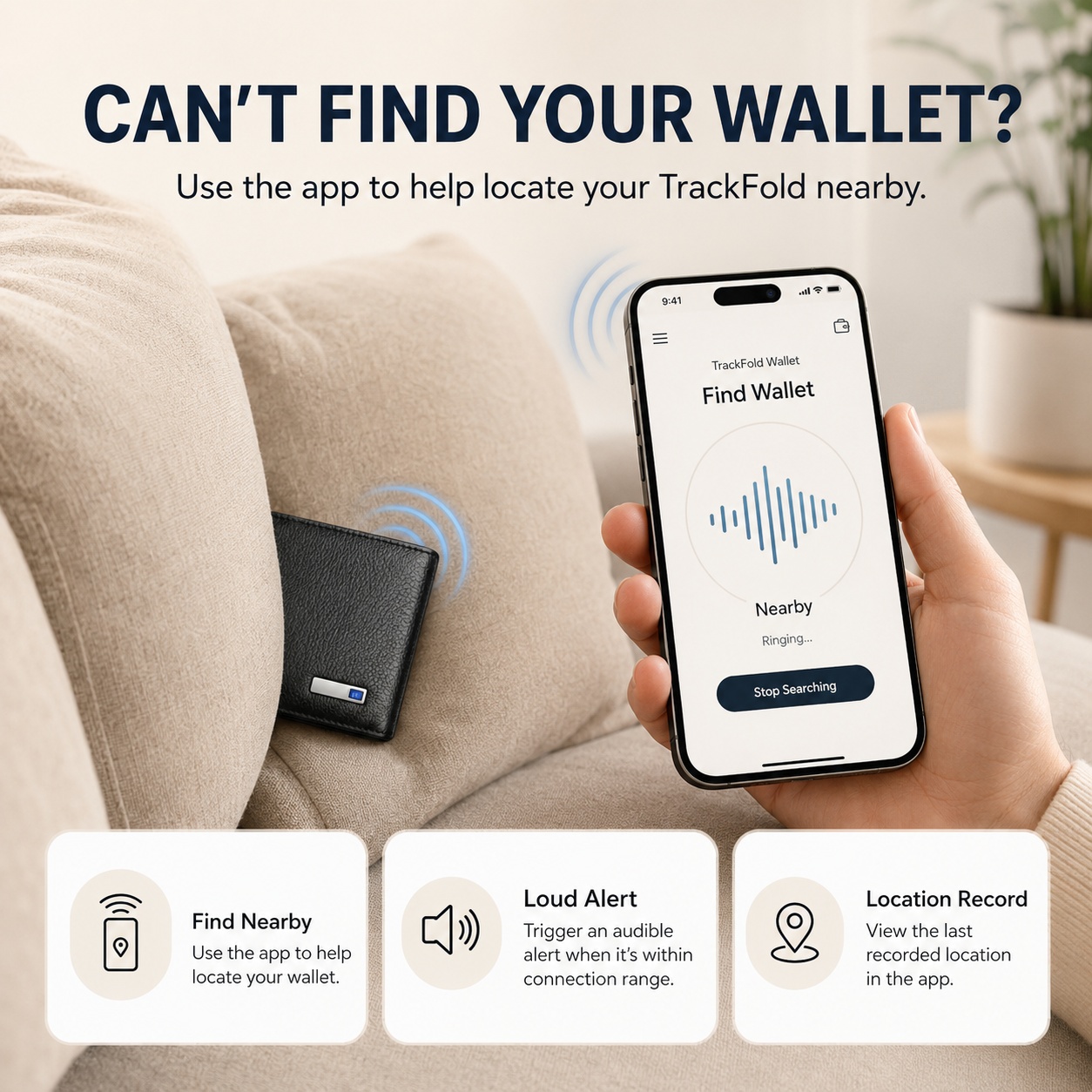TrackFold™ Wallet