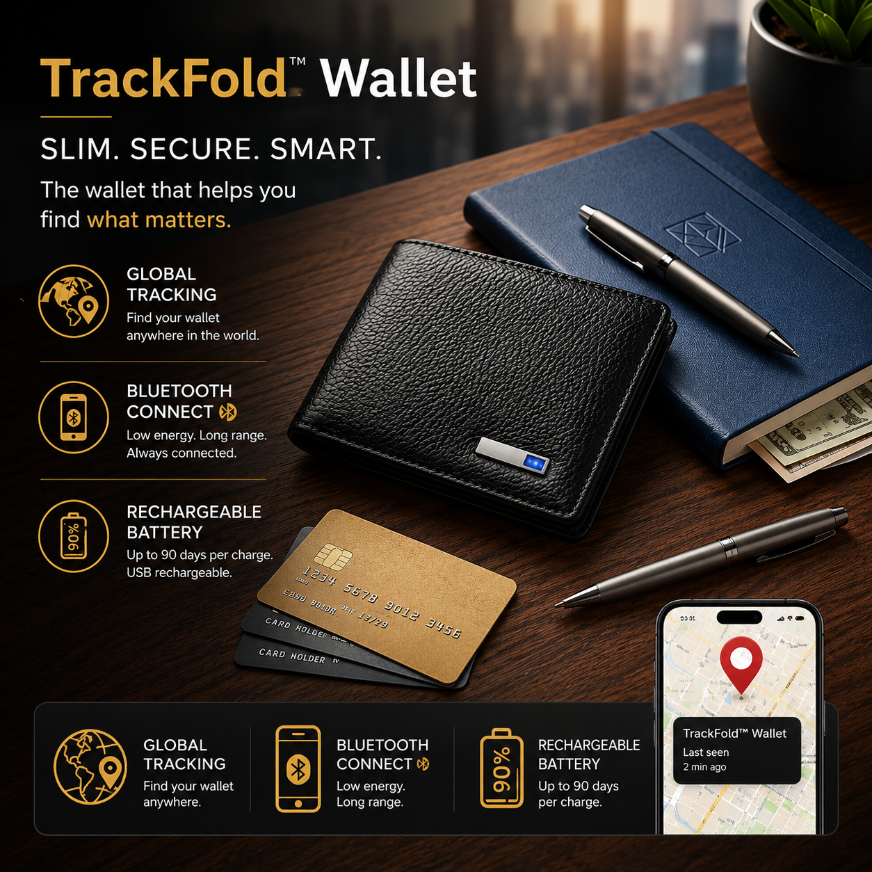 TrackFold™ Wallet