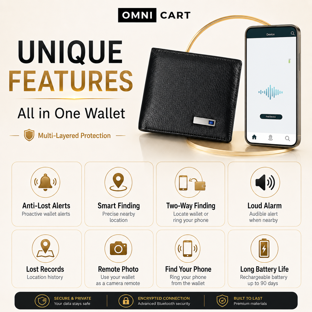 TrackFold™ Wallet